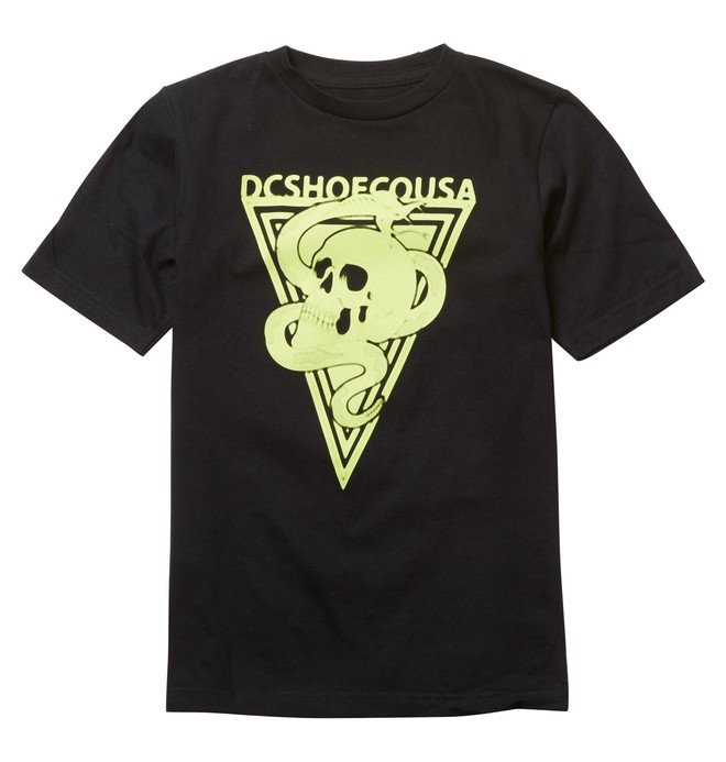 dcshoes, Kid's Snakhead Tee, BLACK (kvj0) 0 Kid's Snakhead Tee ADKZT00172 DC Shoes