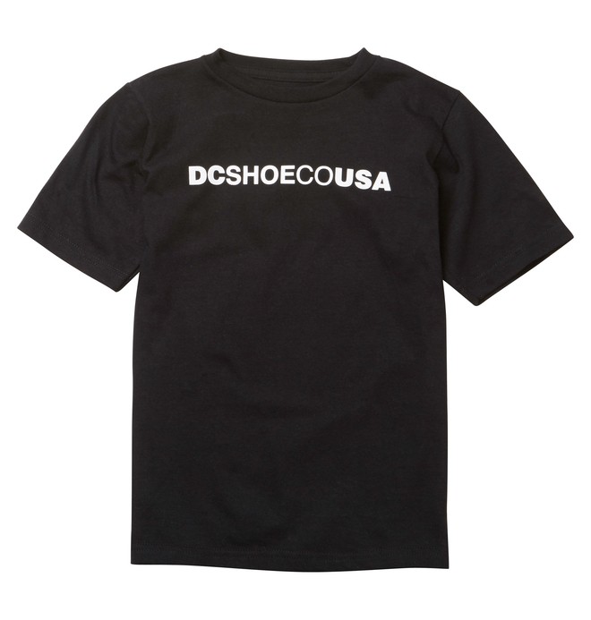 dcshoes, Kid's DCShoeCoUSA Tee, BLACK (kvj0) 0 Kid's DCShoeCoUSA Tee ADKZT00184 DC Shoes