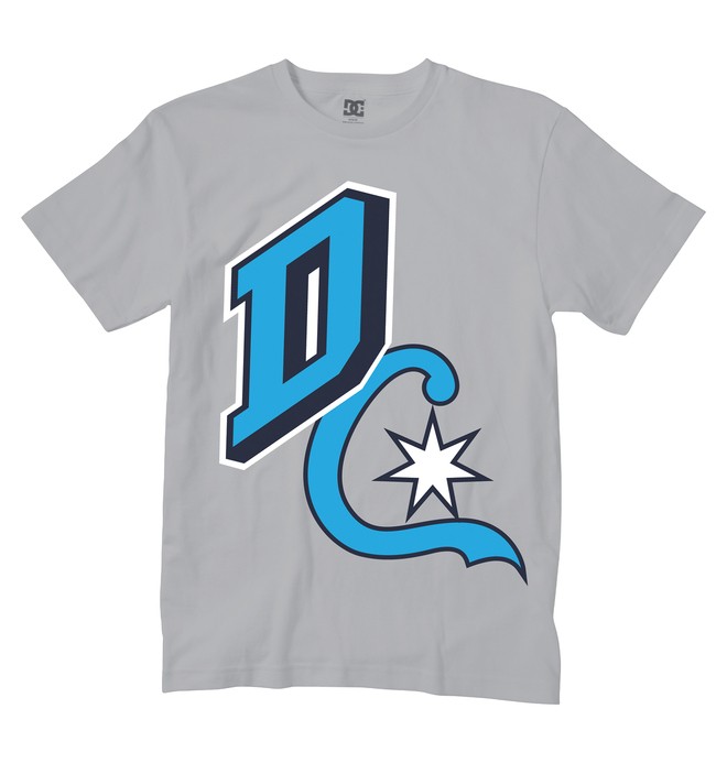 dcshoes, Boy's Boulder Tee, SILVER (sge0) 0 Boy's Boulder Tee ADKZT00239 DC Shoes