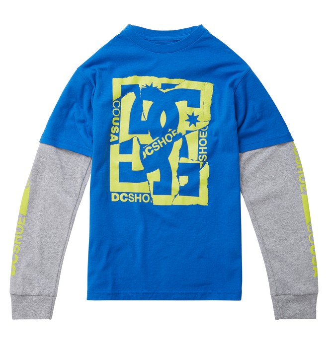 dcshoes, Boys DCRips 2Fer Tee, ROYAL BLUE (prr0) 0 Boys DCRips 2Fer Tee ADKZT00255 DC Shoes