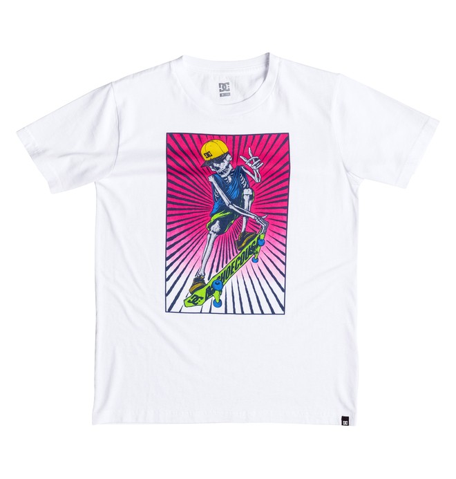 dcshoes, Boy's 2-7 Danny Tee, SNOW WHITE (wbb0) 0 Boy's 2-7 Danny Tee White ADKZT03028 DC Shoes