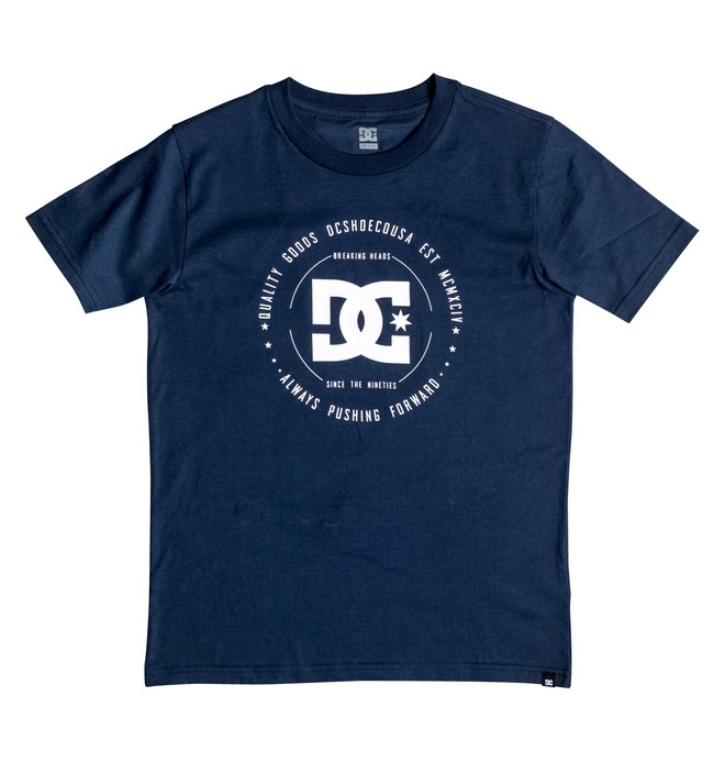 dcshoes, Boy's 2-7 Rebuilt Tee, VARSITY BLUE (prr0) 0 Boy's 2-7 Rebuilt Tee ADKZT03029 DC Shoes