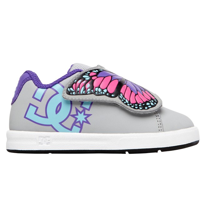 dcshoes, CHARADE BUTTERFLY, GREY/PURPLE (gp3) 0 CHARADE BUTTERFLY ADOS700017 DC Shoes