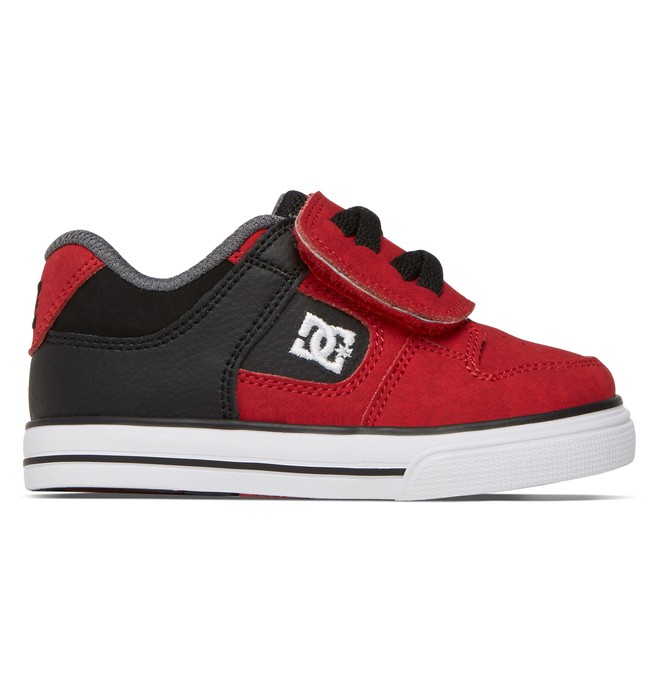 dcshoes, Toddler's Pure SE V Shoes, DEEP RED (drd) 0 Toddler's Pure SE V Shoes ADTS300007 DC Shoes