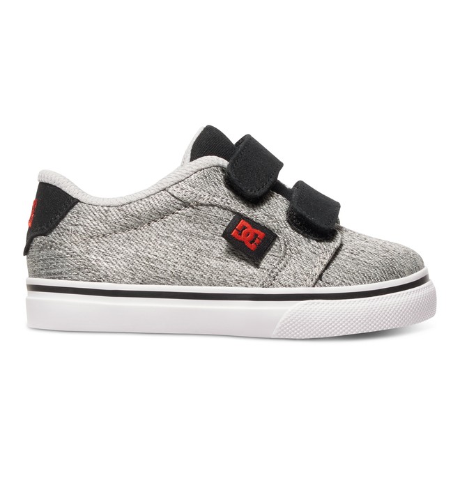 dcshoes, Kids Anvil V TX SE Shoes, GREY/BLACK/RED (xskr) 0 Kids Anvil V TX SE Shoes ADTS300020 DC Shoes