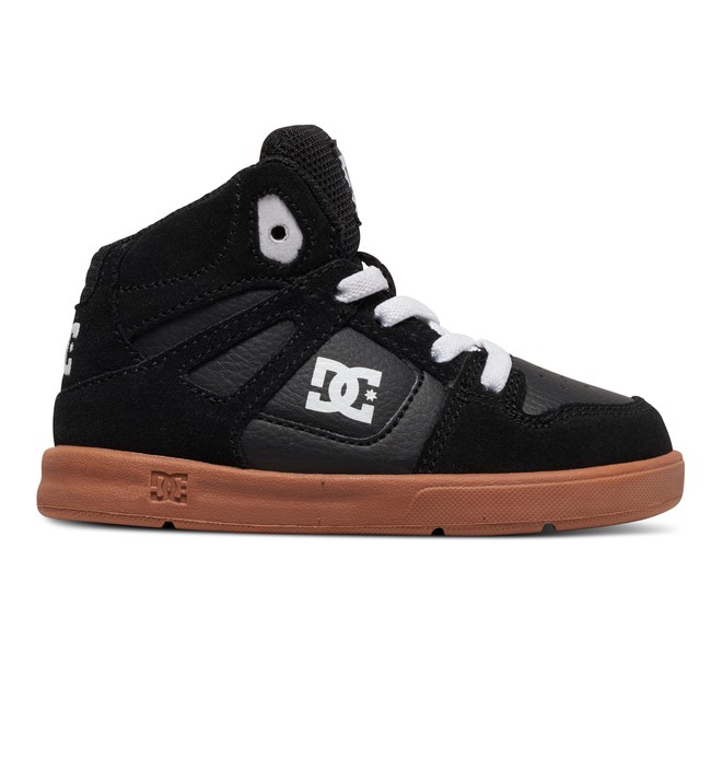 dcshoes, Rebound SE UL - High-Top Shoes, BLACK/GUM (bgm) 0 Rebound SE UL - High-Top Shoes ADTS700021 DC Shoes