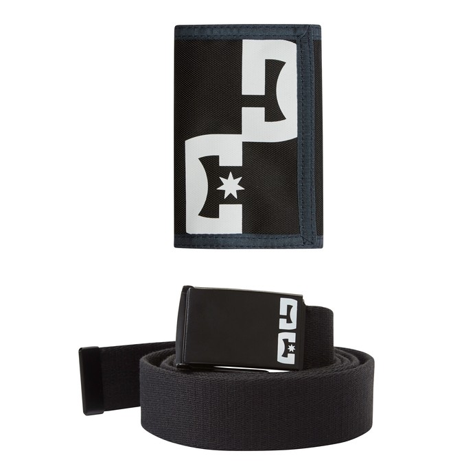 dcshoes, Men's Craddle Gift Set Accessories, BLACK (kvj0) 0 Men's Craddle Gift Set Accessories ADYAA00058 DC Shoes