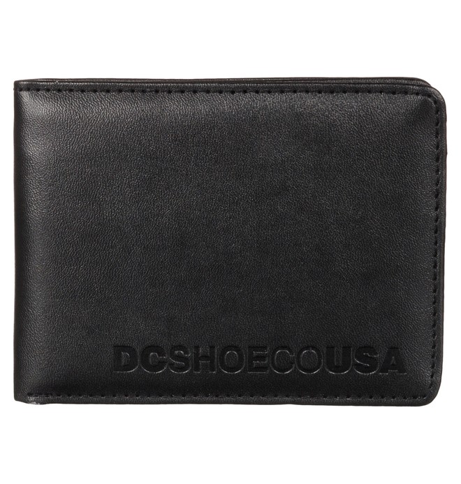 dcshoes, Men's DC Touchstone Faux Leather Wallet, BLACK (kvj0) 0 Men's DC Touchstone Faux Leather Wallet ADYAA00077 DC Shoes