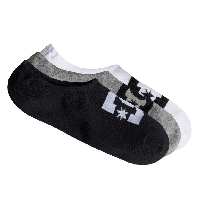 dcshoes, Men's DC Ankle Socks, 3 Pack, ASSORTED (ast) 0 Men's DC Ankle Socks, 3 Pack ADYAA03048 DC Shoes