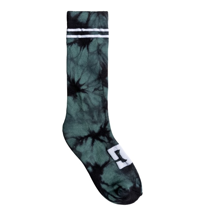 dcshoes, Men's Pig Dye Crew Socks, SEA PINE (bpf0) 0 Men's Pig Dye Crew Socks ADYAA03056 DC Shoes