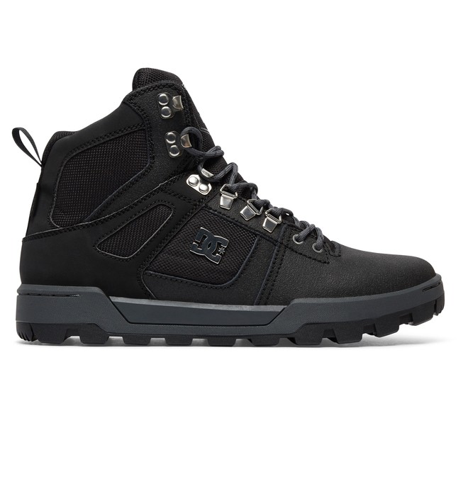 dcshoes, Pure High WR Boot - Laarzen, BLACK/BLACK/DK GREY (bkd) 0 Pure High WR Boot - Laarzen Black ADYB100001 DC Shoes