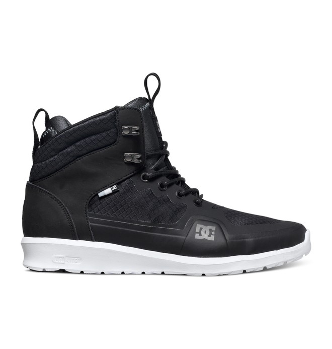 dcshoes, Men's Skelton Lace Up Boots, BLACK/ICE BLUE (bib) 0 Men's Skelton Lace Up Boots ADYB700005 DC Shoes
