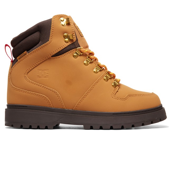 dcshoes, Peary - Bottes pour Homme, WHEAT/DK CHOCOLATE (wd4) 0 Peary - Bottes pour Homme Blanc ADYB700022 DC Shoes
