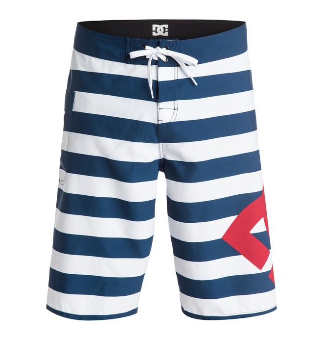 dcshoes, YC Lanai 22" - Board Shorts, LANAI RWB STRIPES (btl5) 0 YC Lanai 22" - Board Shorts ADYBS03047 DC Shoes