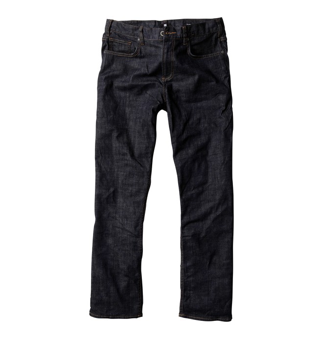 dcshoes, Men's Relaxed Fit 34" Inseam Jeans, INDIGO RINSE (idr) 0 Men's Relaxed Fit 34" Inseam Jeans ADYDP00005 DC Shoes