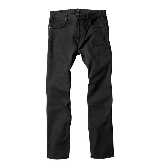 dcshoes, Men's Straight Fit 30" Inseam Jeans, USED BLACK (ksd) 0 Men's Straight Fit 30" Inseam Jeans ADYDP00023 DC Shoes