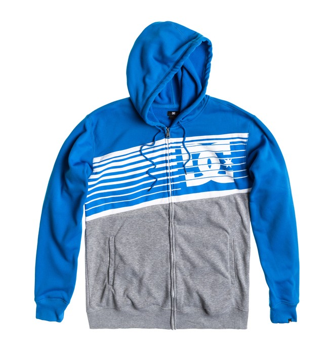 dcshoes, Men's Go Big Full Zip Sweatshirt, SKYDIVER (bqw0) 0 Men's Go Big Full Zip Sweatshirt ADYFT00076 DC Shoes