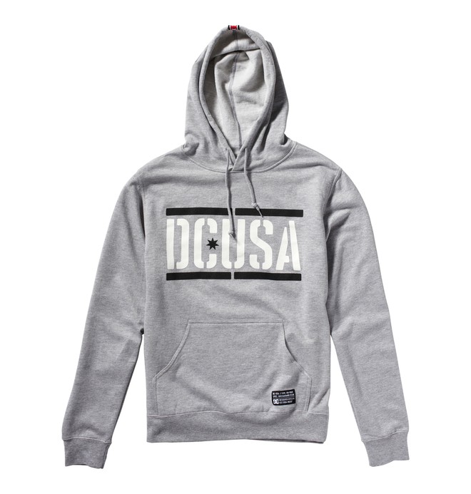 dcshoes, RD STENCIL PO, HEATHER GREY (knfh) 0 RD STENCIL PO ADYFT00148 DC Shoes
