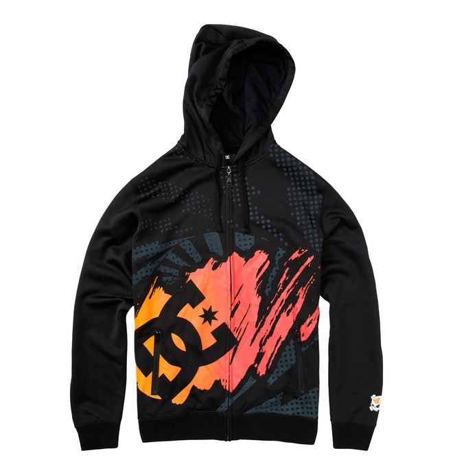 dcshoes, Men's Ken Block Stroke Half Tone Hoodie, BLACK (blk) 0 Men's Ken Block Stroke Half Tone Hoodie ADYFT00250 DC Shoes
