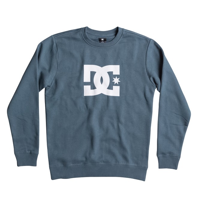 dcshoes, Star Crew Sweatshirt, ORION BLUE (brg0) 0 Star Crew Sweatshirt ADYFT03007 DC Shoes