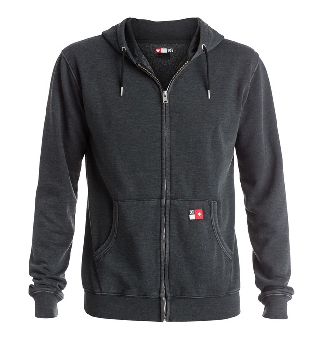 dcshoes, Core Zip - Sudadera con capucha y cremallera, PIRATE BLACK (kte0) 0 Core Zip - Sudadera con capucha y cremallera ADYFT03132 DC Shoes