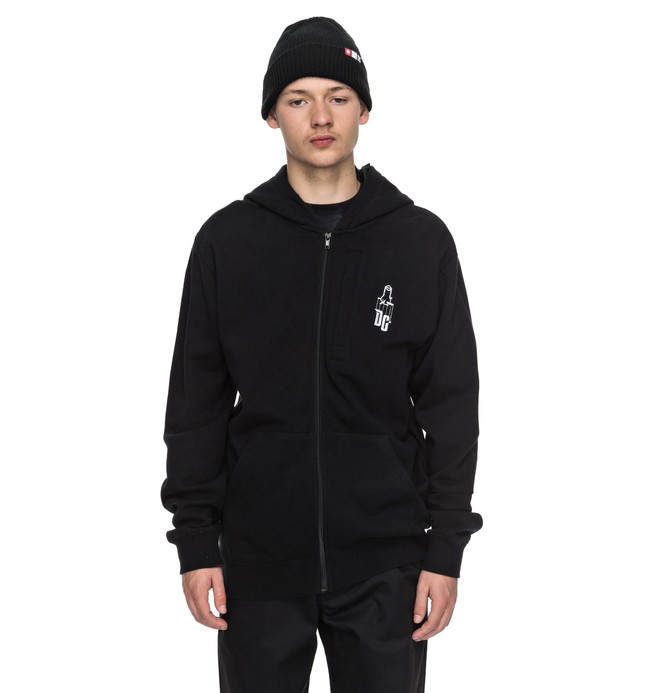 Sk8Mafia Stash - Zip-Up Hoodie ADYFT03180 0 Sk8Mafia Stash - Sweat à capuche zippé ADYFT03180 DC Shoes