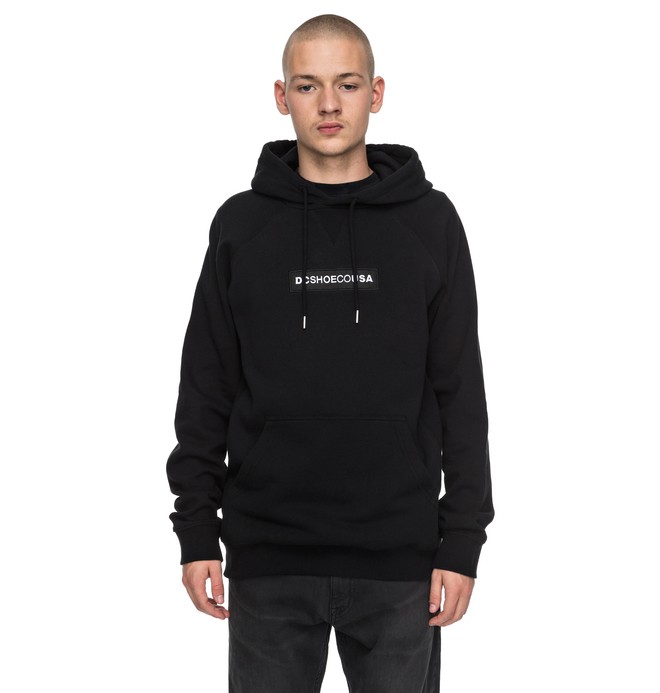 dcshoes, Men's Embroidered Sweatshirt, BLACK (kvj0) 0 Men's Embroidered Sweatshirt Black ADYFT03185 DC Shoes