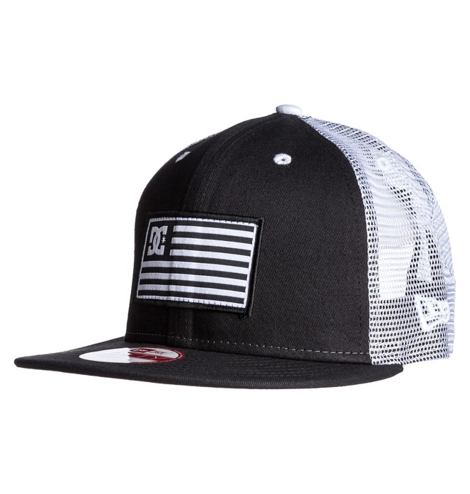 dcshoes, Rd Dcusa Flag Hat, BLACK (kvj0) 0 Rd Dcusa Flag Hat ADYHA00077 DC Shoes