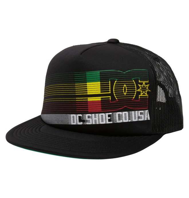 dcshoes, Men's Quickness Hat, RASTA (9ra) 0 Men's Quickness Hat ADYHA00133 DC Shoes