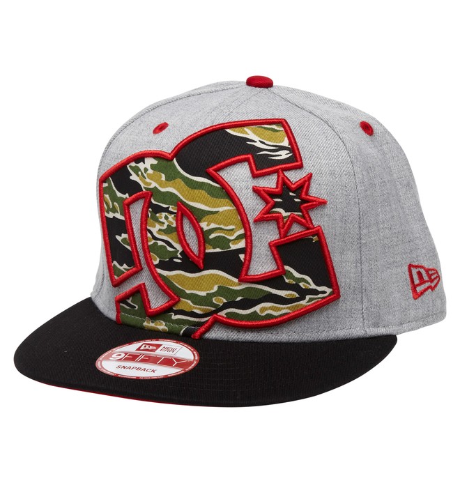 dcshoes, RD TIGERFILL SNAPBACK, HEATHER GREY (knfh) 0 RD TIGERFILL SNAPBACK ADYHA00176 DC Shoes