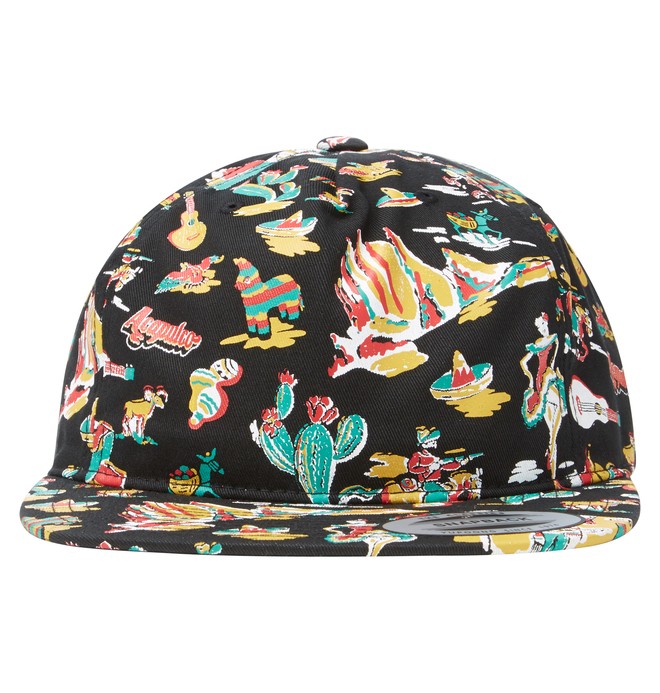 dcshoes, Men's Pinata Hat, BLACK PRINT (kvj6) 0 Men's Pinata Hat ADYHA00318 DC Shoes