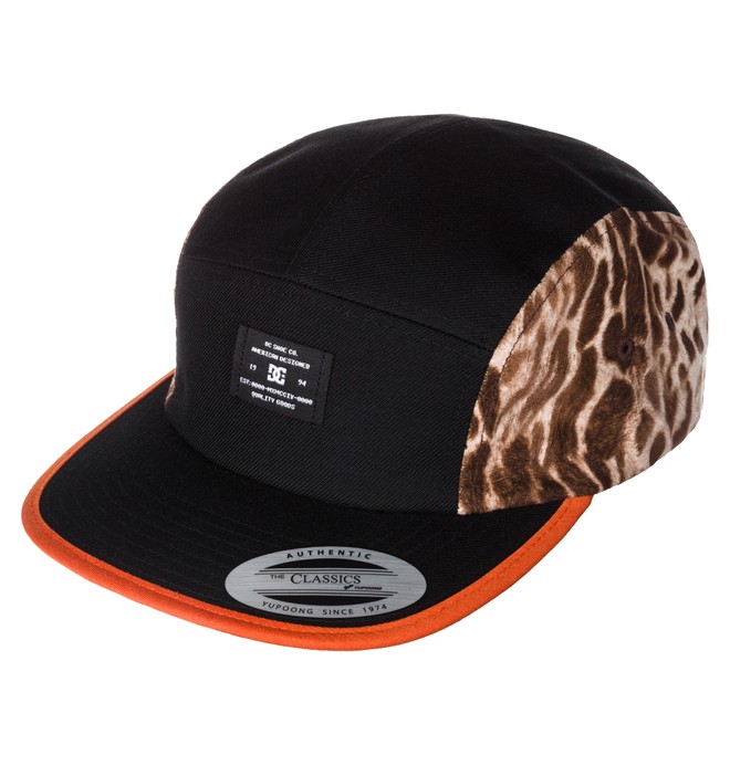 dcshoes, Men's Safari Camper Snapback Hat, BLACK (kvj0) 0 Men's Safari Camper Snapback Hat ADYHA03042 DC Shoes
