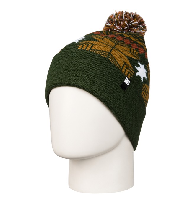dcshoes, Men's Pinecone Beanie, KOMBU GREEN (cta0) 0 Men's Pinecone Beanie ADYHA03050 DC Shoes