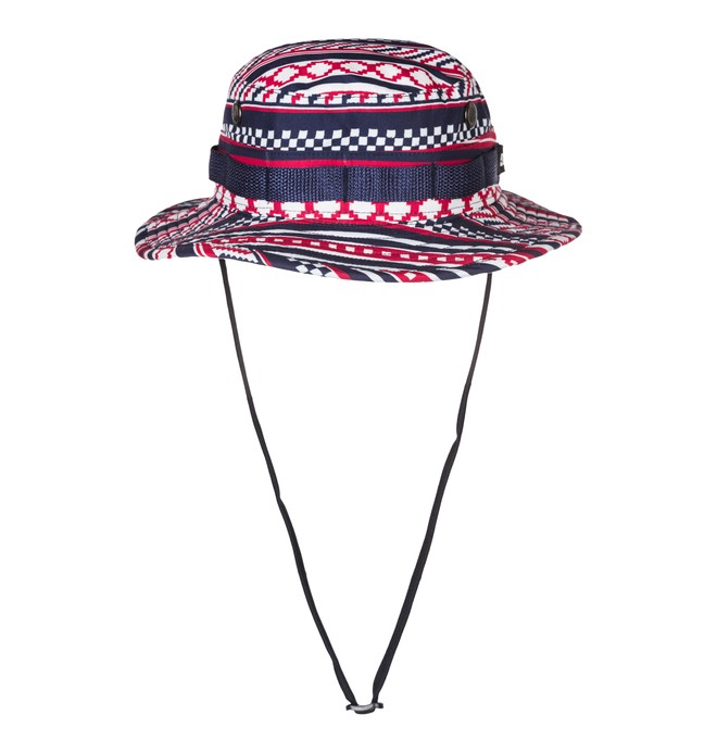 dcshoes, Men's Airhead Bucket Hat, INDIGO JACQUARD (btn3) 0 Men's Airhead Bucket Hat ADYHA03068 DC Shoes