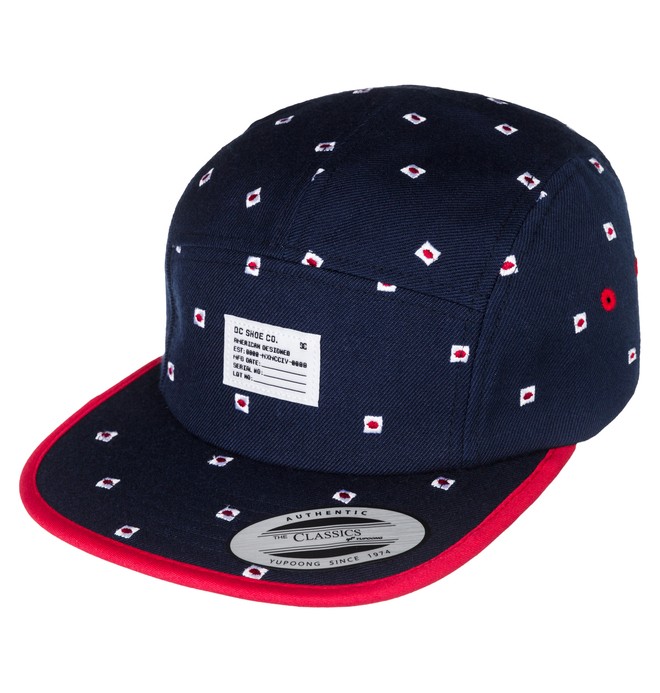 dcshoes, Men's Lined Up Cap Hat, INDIGO MICRO (btn1) 0 Men's Lined Up Cap Hat ADYHA03071 DC Shoes