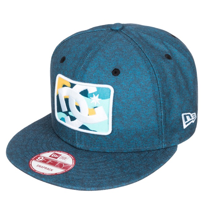 dcshoes, Men's Buzzcutt New Era 9Fifty Snapback, SNORKEL BLUE HEATHER PRINT (brt6) 0 Men's Buzzcutt New Era 9Fifty Snapback ADYHA03091 DC Shoes