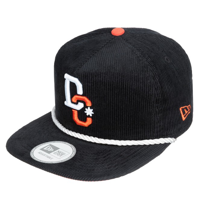dcshoes, Men's Brickner 5-Panel Retro Golf Fit New Era Hat, BLACK (kvj0) 0 Men's Brickner 5-Panel Retro Golf Fit New Era Hat ADYHA03107 DC Shoes