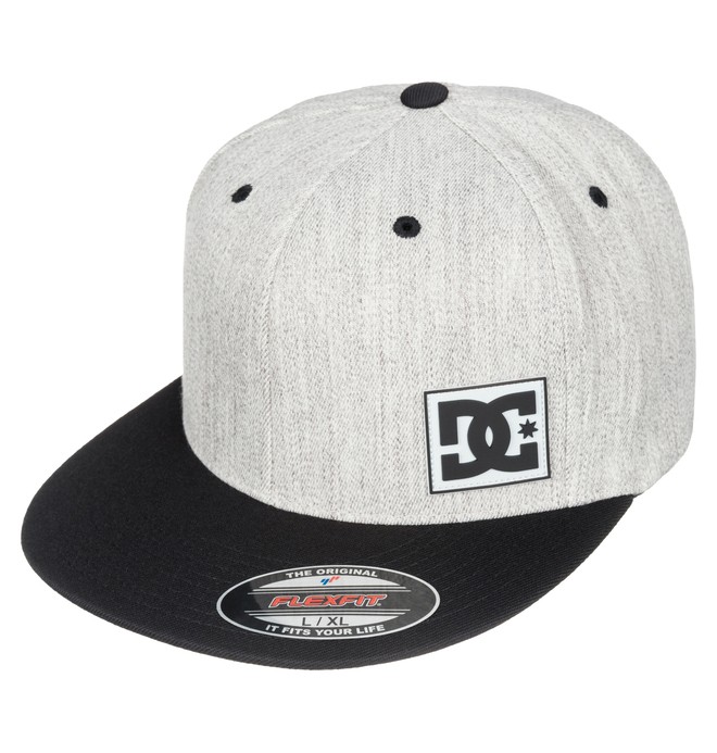 dcshoes, Men's Radical 2 Flexfit Hat, HEATHER GREY (knfh) 0 Men's Radical 2 Flexfit Hat ADYHA03112 DC Shoes