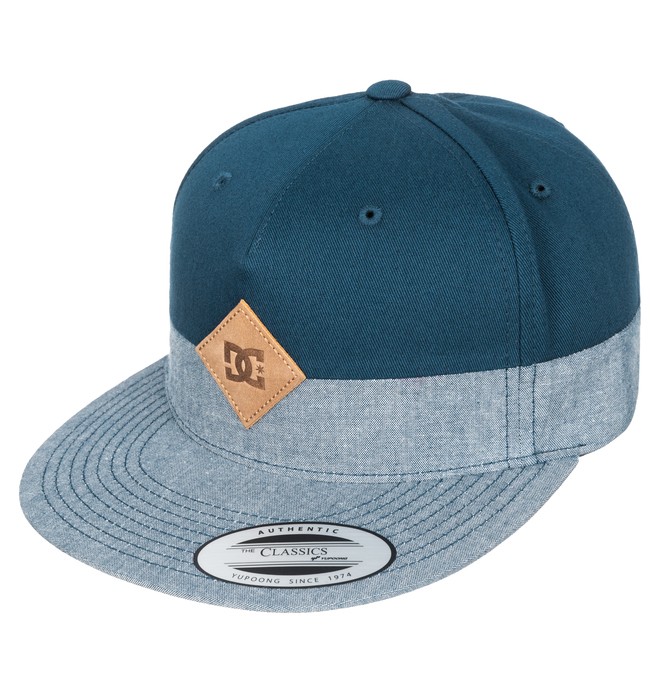 dcshoes, Men's Halfer 5-Panel Structured Strapback Hat, INDIGO (btn0) 0 Men's Halfer 5-Panel Structured Strapback Hat ADYHA03118 DC Shoes