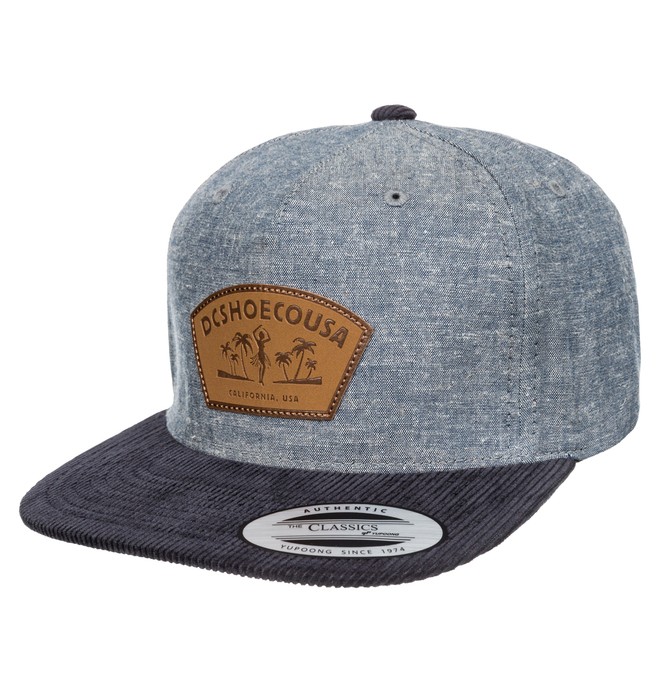 dcshoes, Men's Faced Out Snapback Hat, NAVY (ktp0) 0 Men's Faced Out Snapback Hat ADYHA03146 DC Shoes