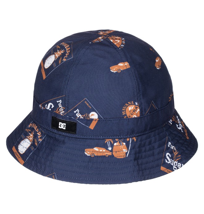 dcshoes, Men's Rum Bucket Hat, HABANA BLUE IRIS (btl5) 0 Men's Rum Bucket Hat ADYHA03262 DC Shoes