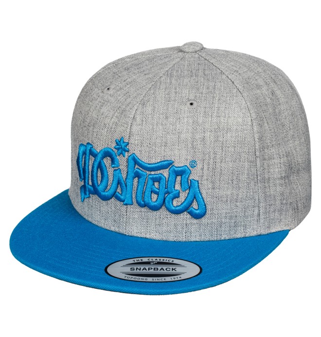 dcshoes, Men's 123 Klan Snapback Hat, HEATHER GREY (knfh) 0 Men's 123 Klan Snapback Hat ADYHA03270 DC Shoes