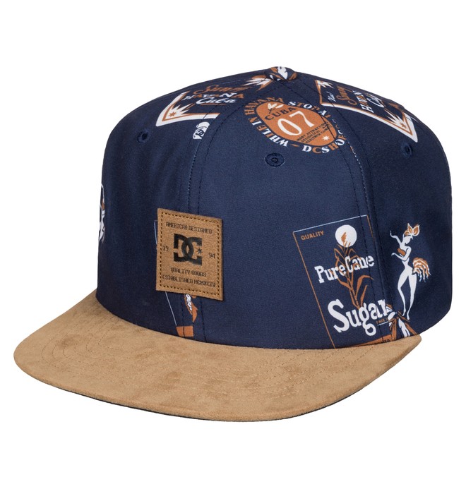 dcshoes, Men's Sewville Snapback Hat, BLUE IRIS (btl0) 0 Men's Sewville Snapback Hat ADYHA03276 DC Shoes