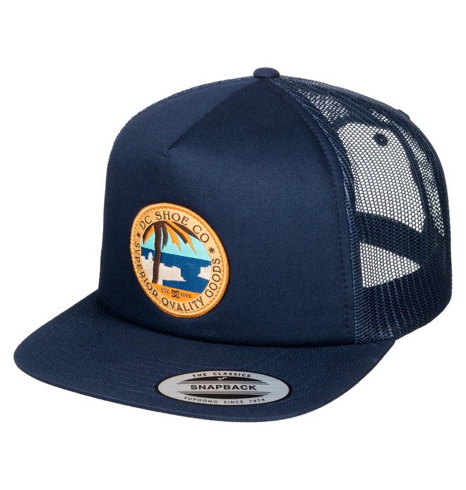 dcshoes, Mucker - Trucker Cap, BLUE IRIS (btl0) 0 Mucker - Trucker Cap ADYHA03302 DC Shoes