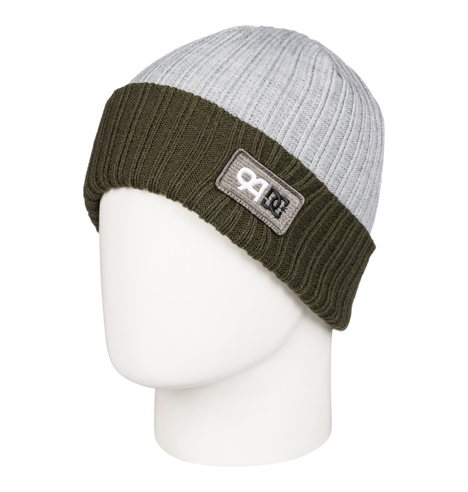 dcshoes, Men's DC Physed 94 Cuff Beanie, HEATHER GREY (knfh) 0 Men's DC Physed 94 Cuff Beanie ADYHA03328 DC Shoes
