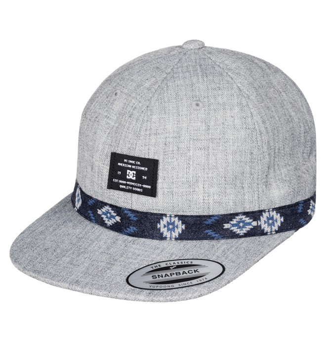 dcshoes, Fractal - Gorra Ajustable, HEATHER GREY (knfh) 0 Fractal - Gorra Ajustable ADYHA03332 DC Shoes