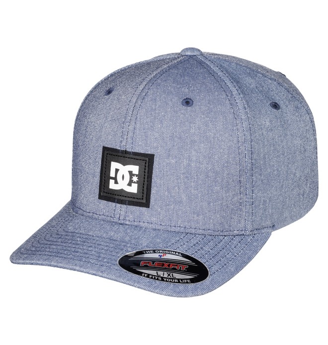 dcshoes, Men's Star Flexfit Hat, HEATHER BLUE IRIS (btlh) 0 Men's Star Flexfit Hat ADYHA03336 DC Shoes