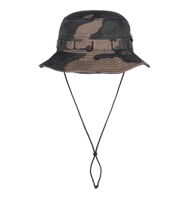 dcshoes, Men's Searcher Bucket Hat, BOLD CAMO GREEN (ktf2) 0 Men's Searcher Bucket Hat ADYHA03338 DC Shoes