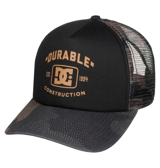 dcshoes, Curved - Casquette trucker, BLACK (kvj0) 0 Curved - Casquette trucker ADYHA03340 DC Shoes