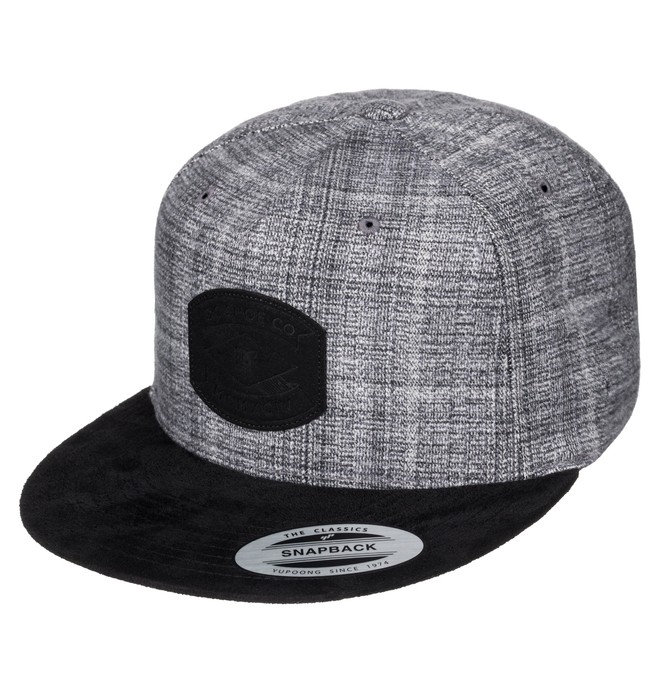 dcshoes, Men's Brooser Snapback Hat, LICORICE (ktf0) 0 Men's Brooser Snapback Hat ADYHA03354 DC Shoes